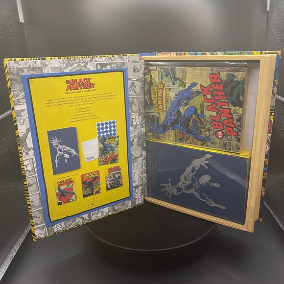 Marvel The Black Panther Deluxe Note Card Set - Picture 1 of 8